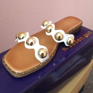 Madden Girl Hope Slip-On Sandals (Size 7.5)